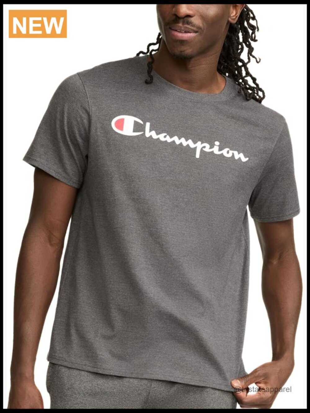 Standard Fit Cotton Graphic Tee with Logo